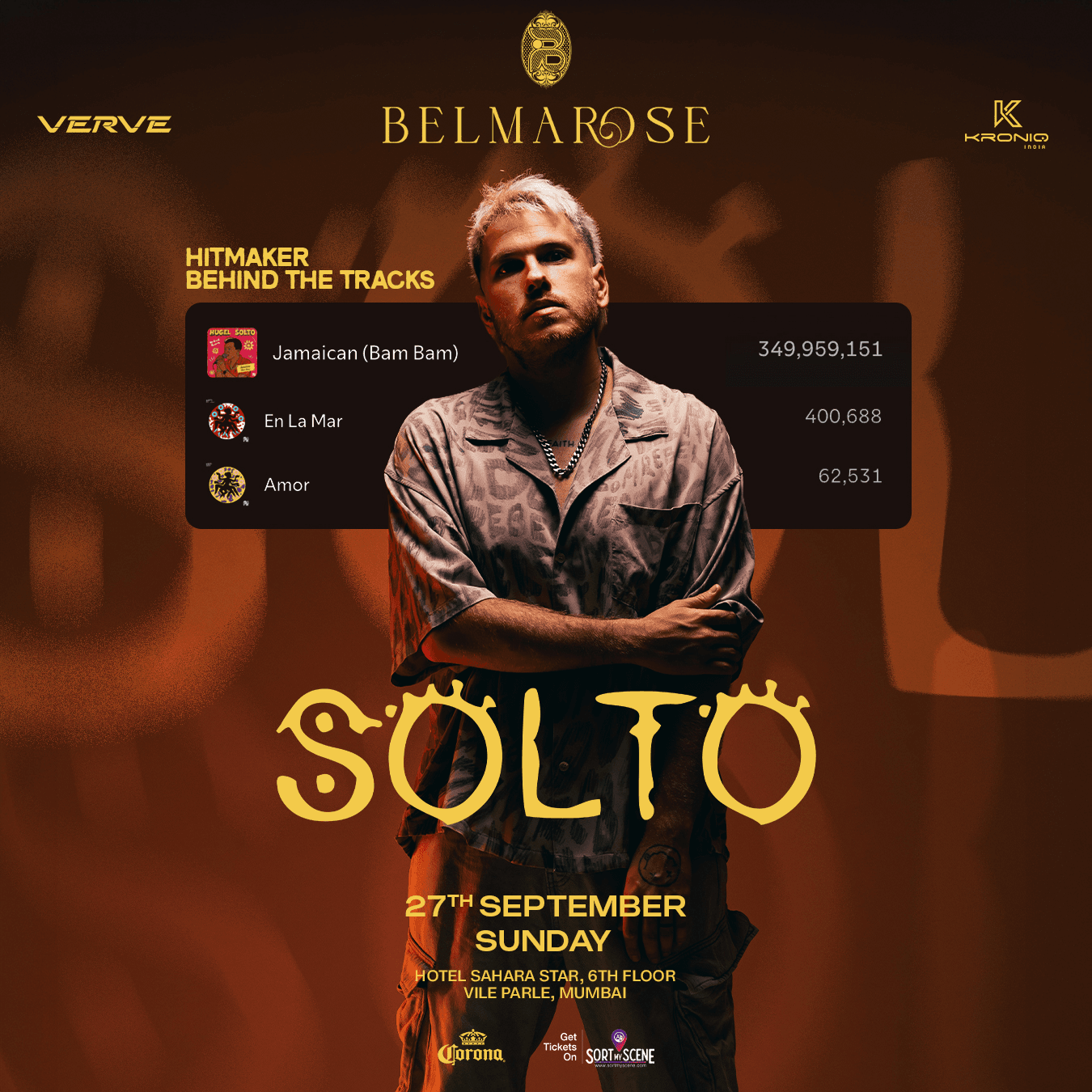 Bam Bam ft Solto Live at Belmarose