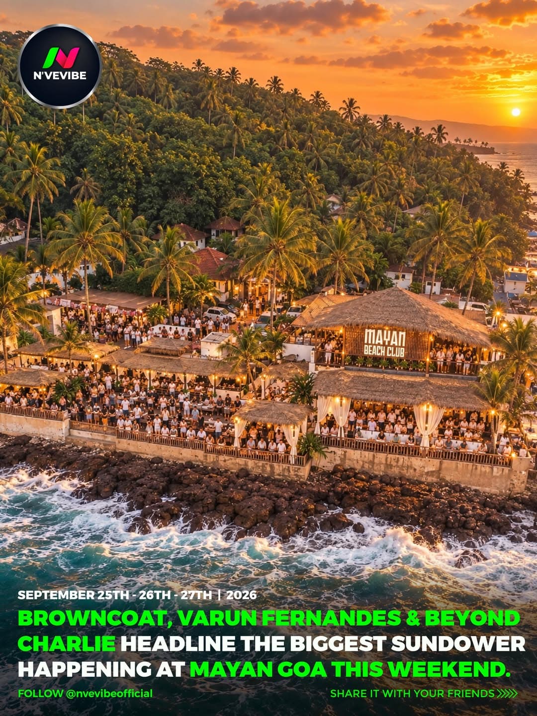 Mayan Rituals × Signature Sunsets at Mayan Beach Club