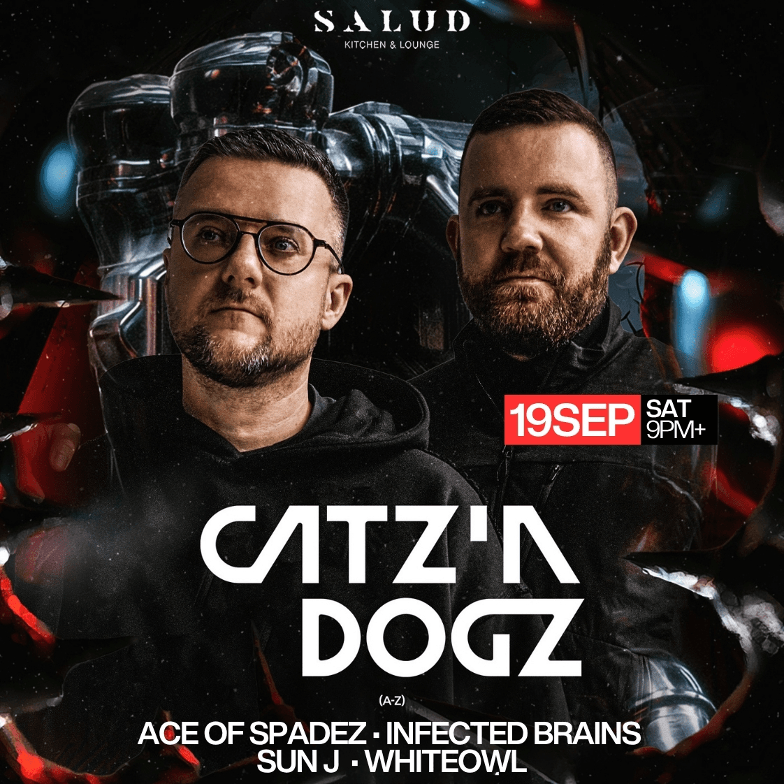 Catz 'N Dogz at Salud