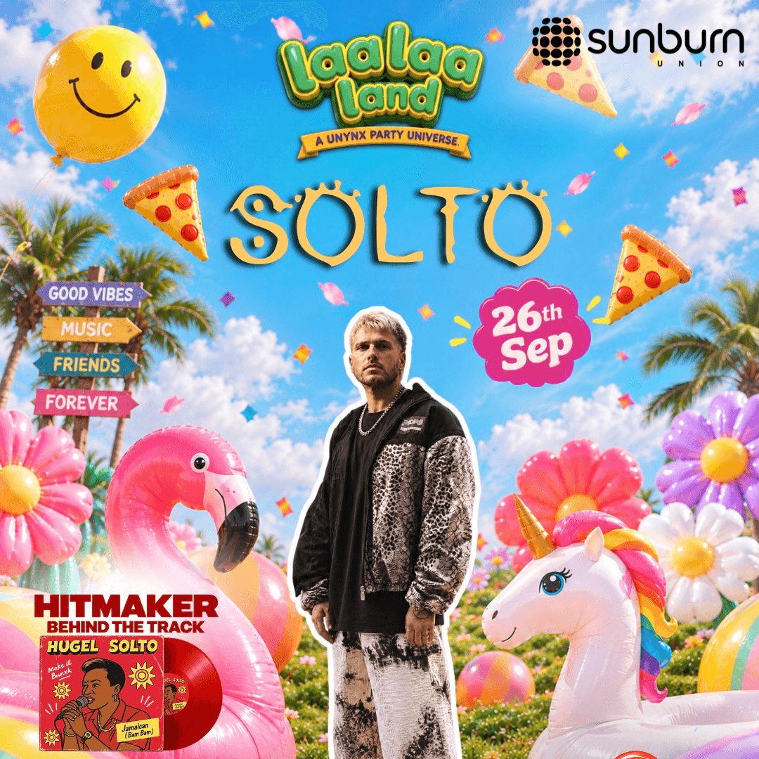 LAA LAA LAND FEAT SOLTO LIVE AT SUNBURN UNION