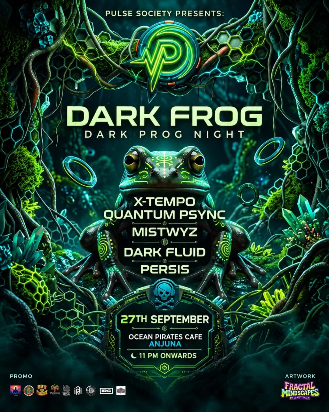 DARK FROG in Anjuna