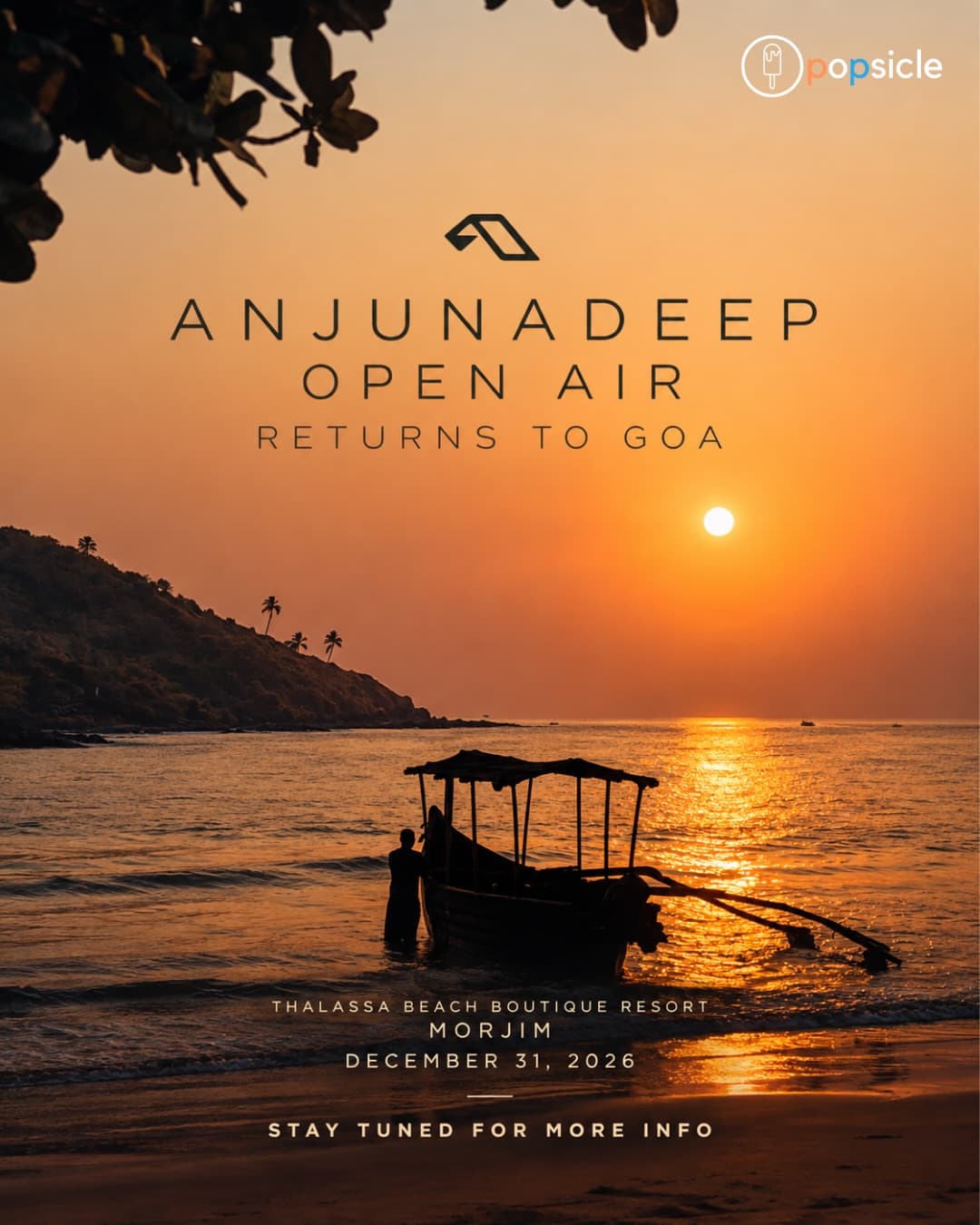 Anjunadeep Open Air Goa — New Year's Eve at Thalassa Beach Boutique Resort