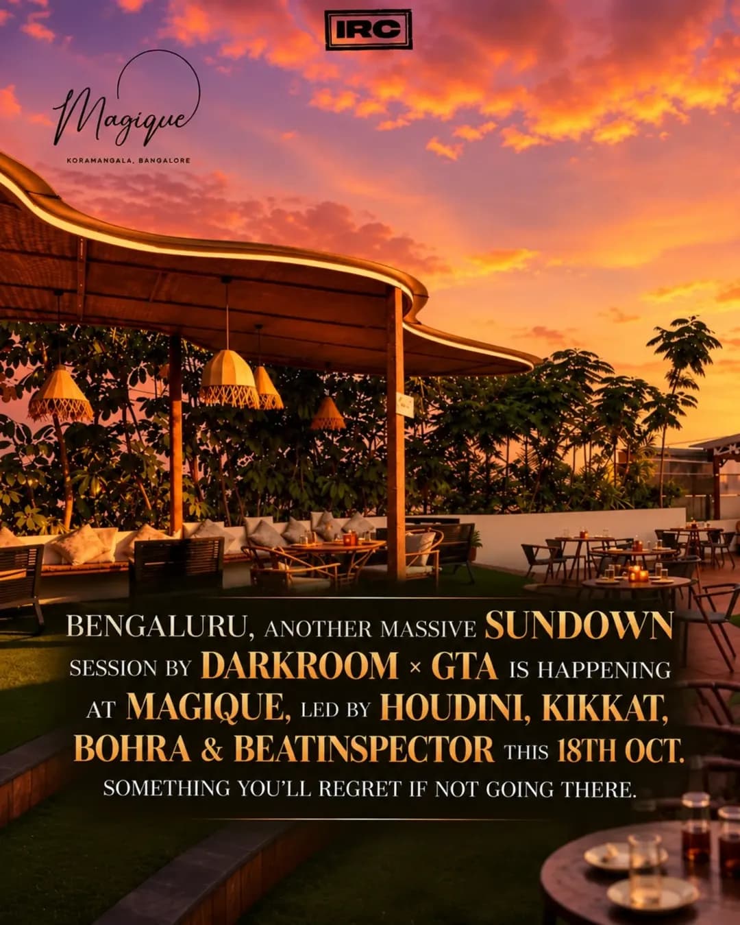 DARKROOM × GTA — Sundown Session at Magique