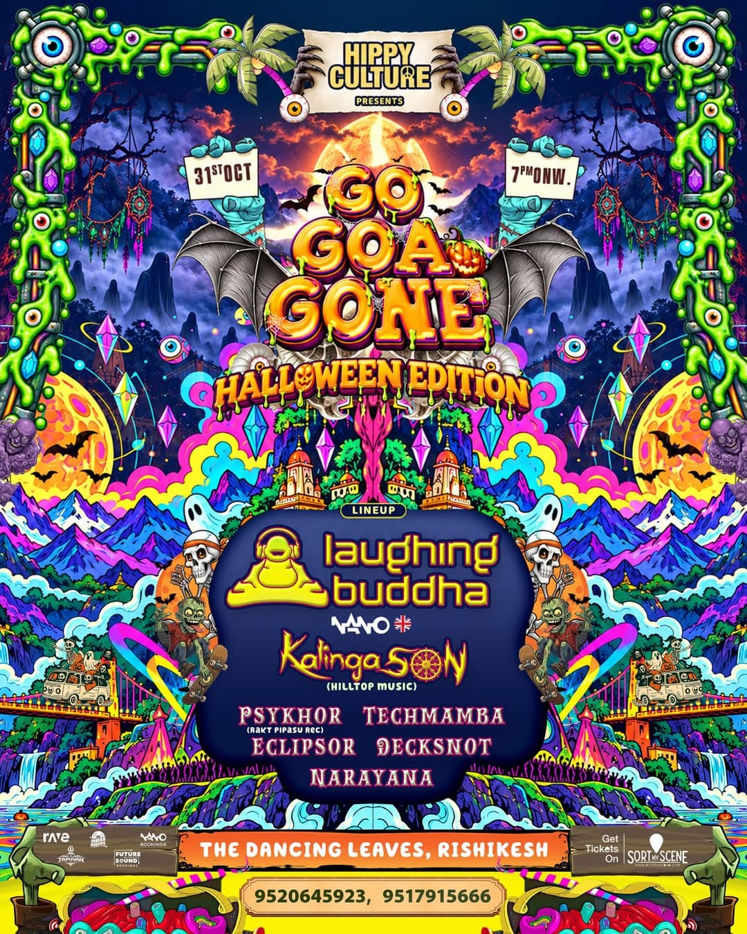 Go Goa Gone — Halloween Edition, Rishikesh at The Dancing Leaves
