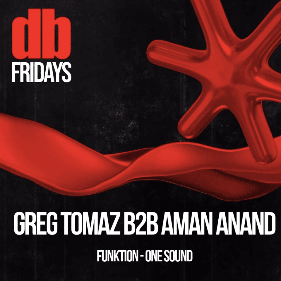 db fridays w/ Greg Tomaz , Aman Anand at db studiolab
