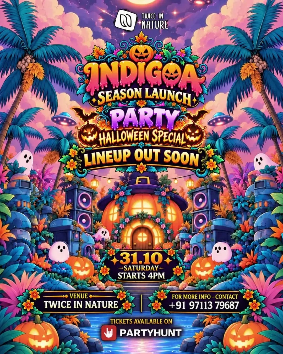 INDIGOA Season Launch — Halloween Special at Twice In Nature