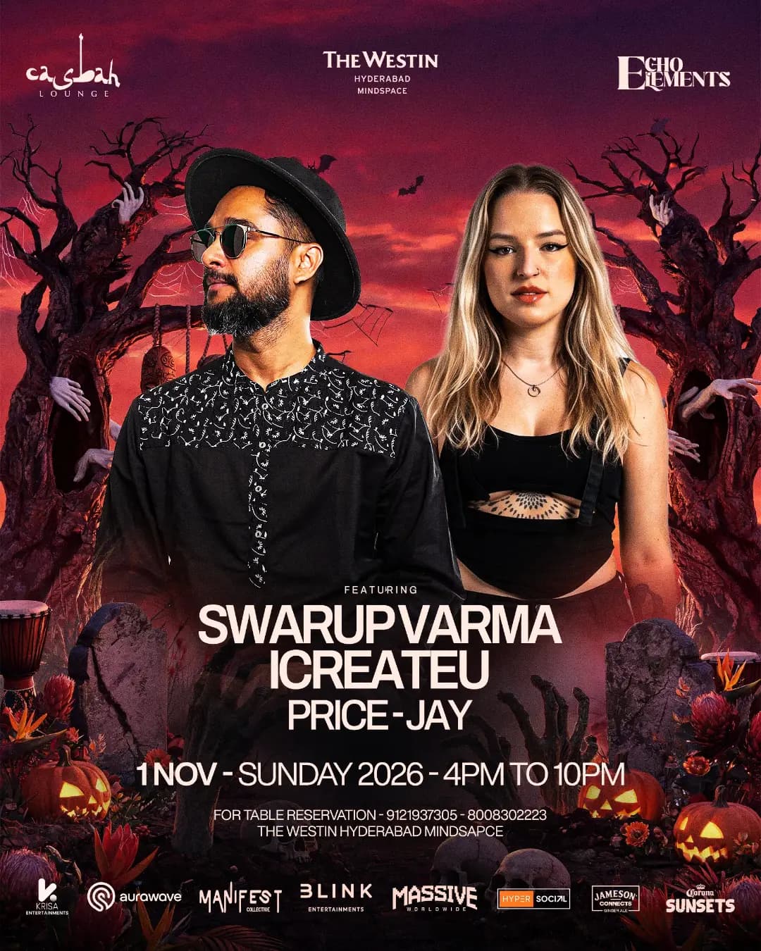 Sundowner Halloween Edition at The Westin at Casbah, Westin