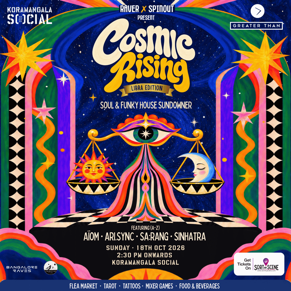 COSMIC RISING SUNDOWNER - LIBRA EDITION at Koramangala SOCIAL