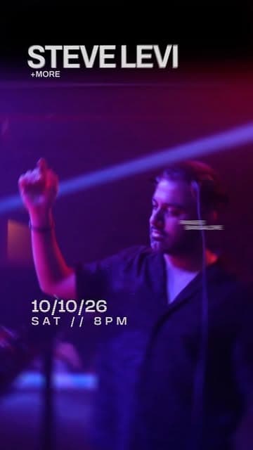 Steve Levi Live in Bengaluru at Pangeo