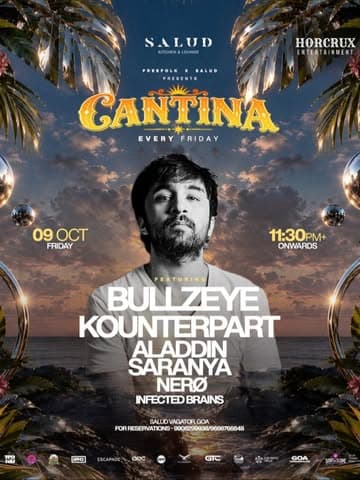 CANTINA ft. Bullzeye at Salud