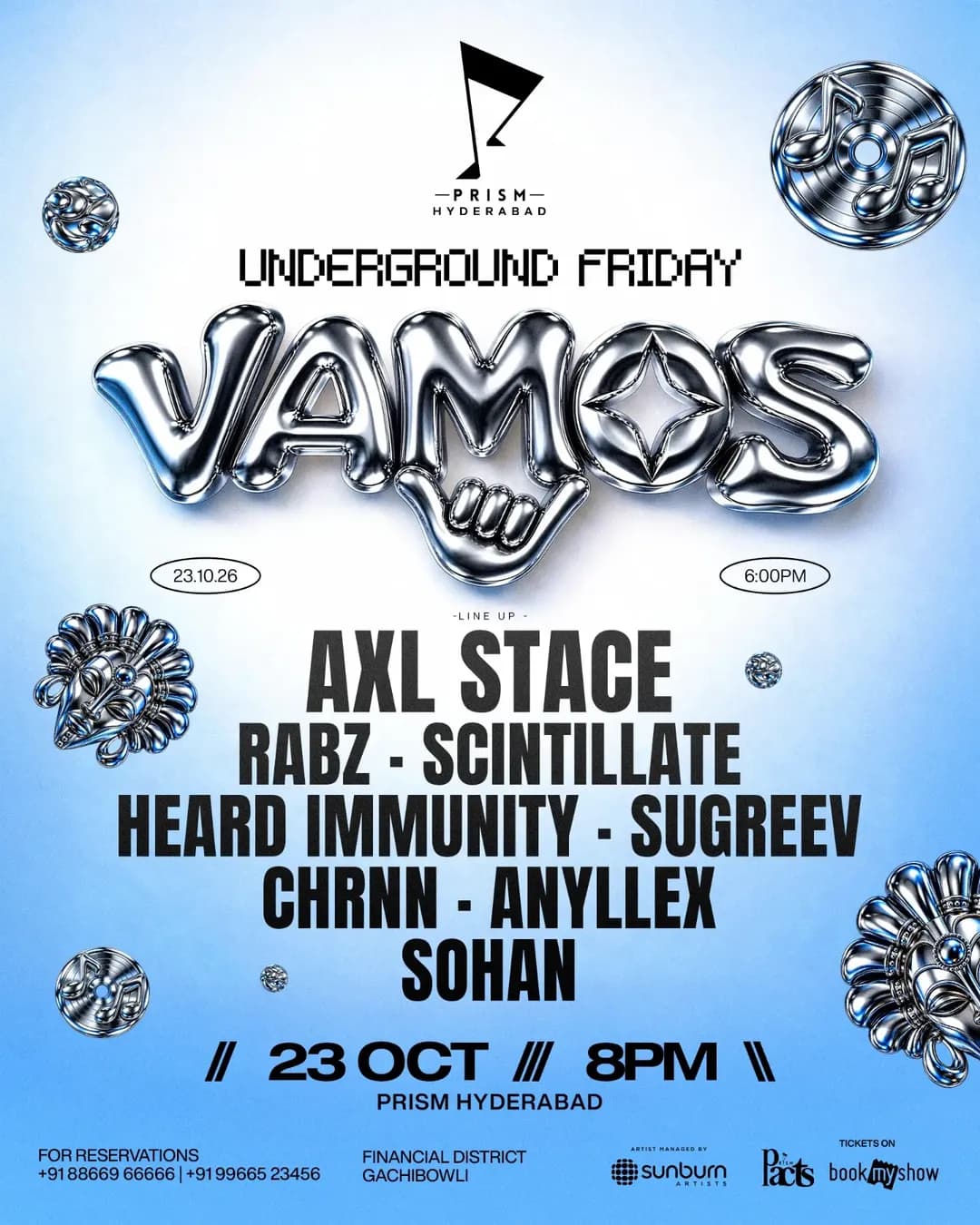 VAMOS: Underground Friday at Prism Hyderabad