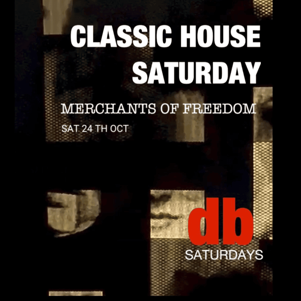 db saturdays w/ merchant of freedom at db studiolab