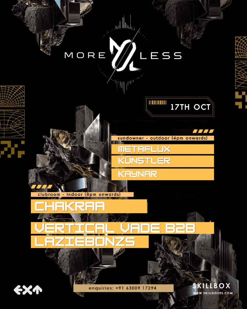 MOREØLESS at EXT by Moonshine