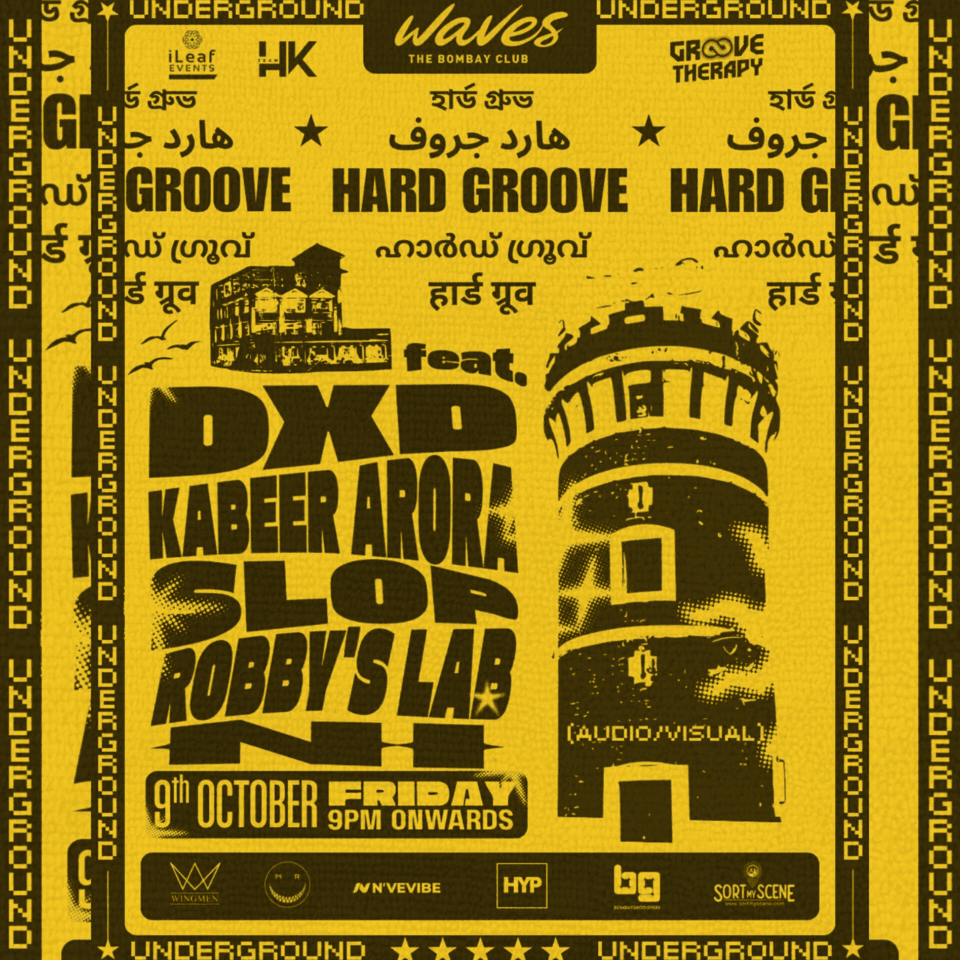 Hard Groove at Waves Ft Dxd, Kabeer Arora, Slop & more at Waves - The HighTide Club