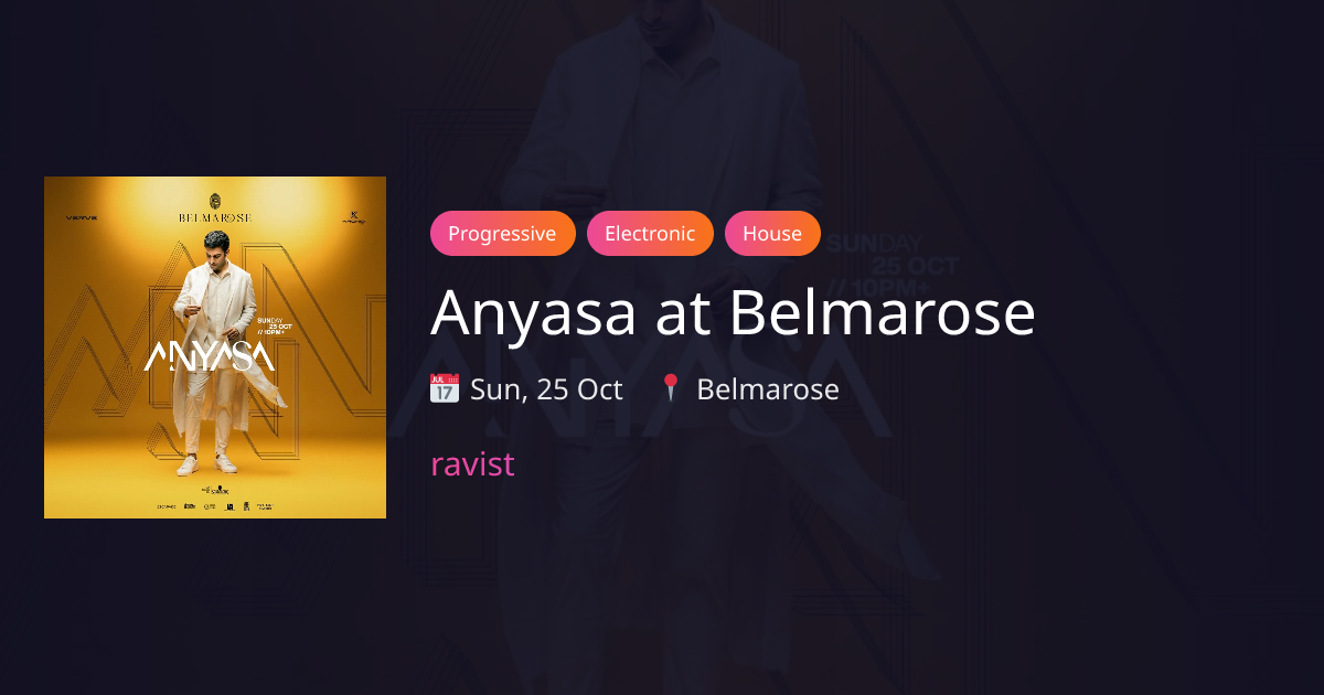 Anyasa at Belmarose in Mumbai, India