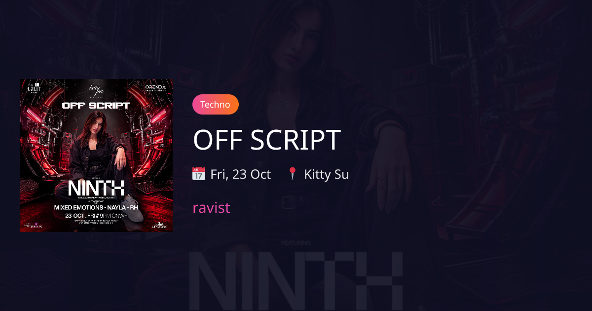 OFF SCRIPT ft. NINTH in Mumbai, India
